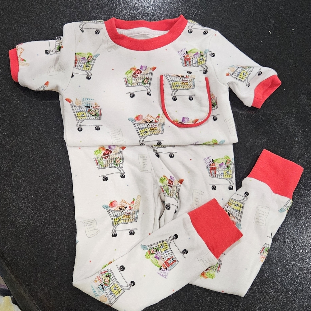 Nola Tawk "Making Groceries" pajamas like new